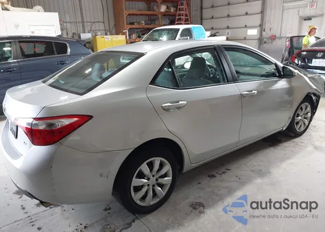 2016 Toyota Corolla Le из США, поврежденный, VIN 2T1BURHE6GC711526